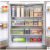 Kitchen refrigerator transparent square seal tank moisture-proof storage box