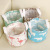 Fabric waterproof receiving basket portable cotton and linen receiving and finishing basket can be folded goods basket