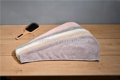 Moon bag side dry hair cap thickening and quick drying towel hair drying Korean adult absorbent dry hair towel