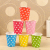 Disposable Birthday Cake Party Small Paper Cup Hot Drink Fruit Juice Yogurt Tea Cup