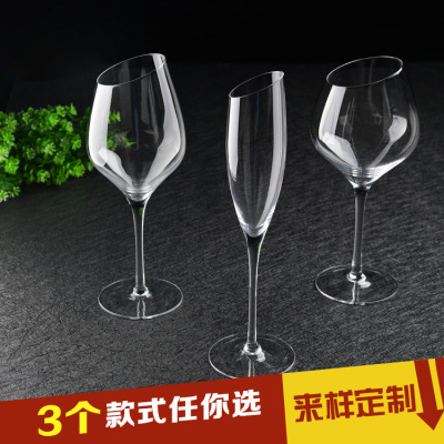 Pottery clay pot wang kendi red wine glass high borosilicate transparent glass set wholesale gift customization
