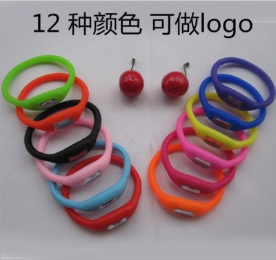 Anion watch silicone sport watch men and women sports watch candy color children watch logo