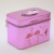 Guanyu new printing portable portable cosmetic bag sweet pink multi-functional three-piece package