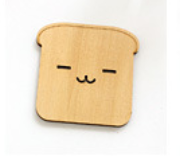 Creative cute little animal wooden cup pad wooden water cup pad desktop insulation pad water cup mat