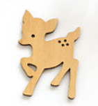 Creative cute little animal wooden cup pad wooden water cup pad desktop insulation pad water cup mat