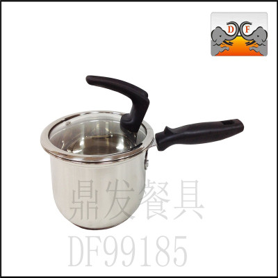 DF99185 tripod stainless steel tableware european-style single-handle milk pot soup pot