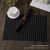Artistic Hipster Placemat Nordic PVC Western-Style Placemat Dining Table Cushion Bowl Placemat Heat Proof Mat Tableware Mat Waterproof Coaster