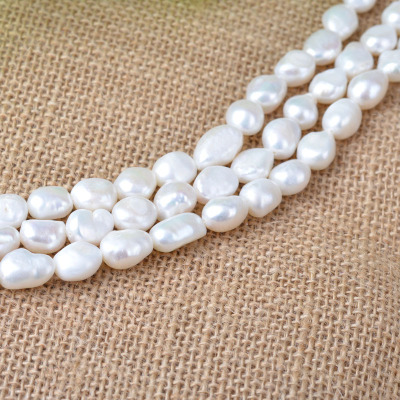 Wholesale supply 9-10mm shaped non-nuclear breeding natural pearl materials jewelry accessories