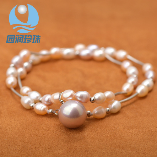 Pearl Necklace Cultured Freshwater Pearl Short Clavicle Chain Cute Women‘s Necklace Factory Hot Sale