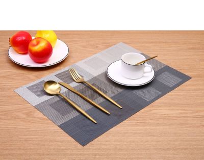Dining Mat Dining Table Cushion Cup Coasters Hotel Dining Plate Mat European-Style Waterproof and Oil-Proof Heat Resistant Northern European-Style Dining Cloth Household Heat Proof Mat