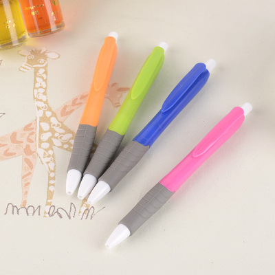 Manufacturer direct selling creative simple plastic ball pen gift stationery advertising pen can be printed logo