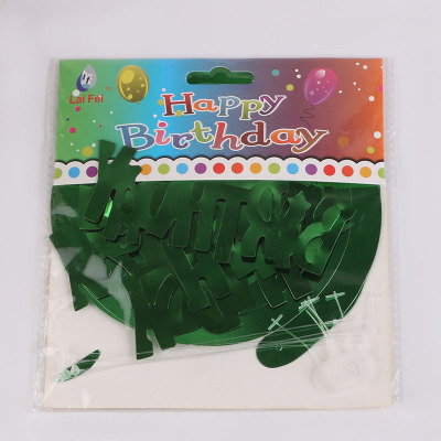 Lanfei New Arrival Hot Sale Party Supplies Holiday Activities Alphabet Banner