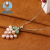 New cultured pearls, grape shaped pendants, Han plate, girls, spring and summer, popular, multicolored, best sellers.