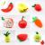 Bo le boutique round small pepper plush pendant key ring 4-inch wedding factory direct sale