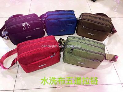 New style leisure oblique straddle bag men single shoulder bag nylon bag multifunctional handbag