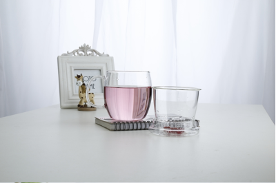 B17 morning dew cup 500ml heat-resistant transparent glass glass filter flower tea cup