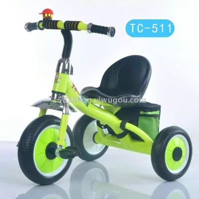 The new tricycle manufacturer sells children's baby strollers from 2 to 5 years old with one key
