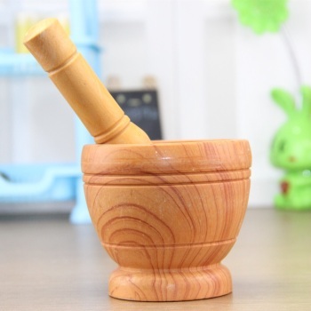 Resinous tamper imitation wood manual garlic utensils kitchen tools are sold hot market stalls