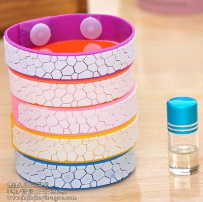 Water Cube Shape Mosquito Repellent Bracelet with Essential Oil Children Anti-Mosquito Bracelet Size Adjustable