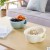 European-style double layer separable plastic lazy fruit dish melon seed fruit tarry water dish creative household goods