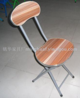 Ming-hua furniture factory density board folding chair simple meeting chair leisure chair outdoor chair