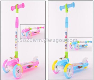 New model children skateboard car scooter children's car yo-yo toy manufacturers direct sale 2-6 year old children