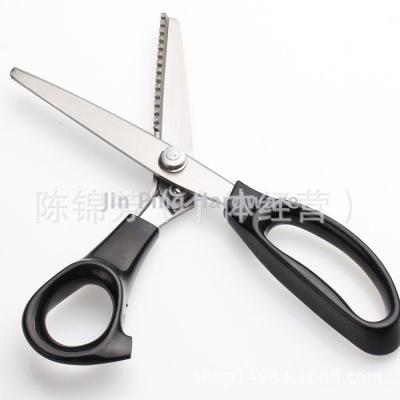Manufacturer direct selling high quality lace dog teeth scissors sawtooth scissors triangle scissors