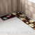 Large Flower Non-Slip Floor Mat Living Room and Kitchen Foyer Rug Bathroom Door Mat Bedroom Foot Mat Door Mat