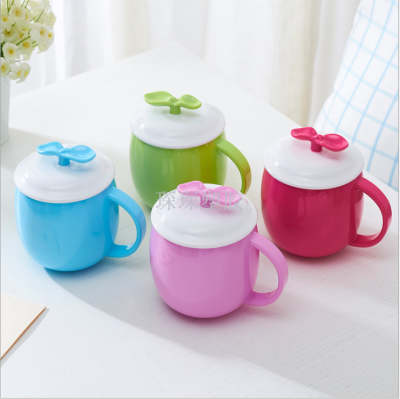 Creative apple mug plastic cup mouthwash cup drinking cup