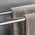 Non-perforated towel rack bathroom bathroom hardware pendant rack 304 stainless steel wall hanging bath towel rack