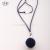 Long necklace wool ball sweater chain ornament accessories