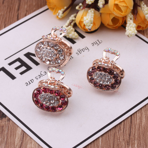 hair accessories korean small grab clip bangs clip hairpin adult versatile elegant clip 10 yuan jewelry boutique supply