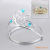 Princess diadem alloy diamond wedding headdress wedding jewelry 61 performance dress gift