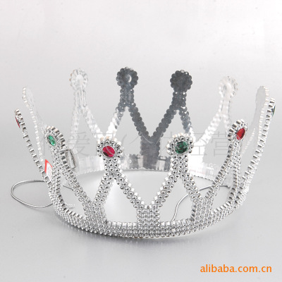 Manufacturer direct selling new king diamond crown jewels lovely princess crown hair accessories wholesale