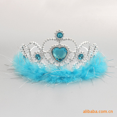 Selling snow and ice wonder with the crown princess jewelry crown festive costumes