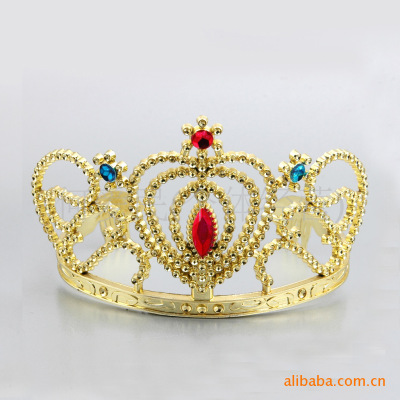 Princess angel crown golden crown child stage performance props