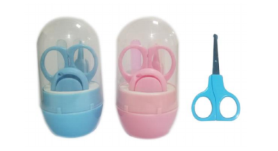 Baby set (round base, large scissors)