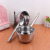 New stainless steel large gourd ladle kitchen thickening long handle non - magnetic hand scoop thick solid fall 