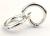 DIY key rings key rings yueliang metal accessories accessories accessories circular button hanging key accessories 