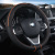 Comfortable, breathable, anti-skid and wear-resistant leather steering wheel cover