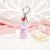 Cute bear key chain fashion student bag hang - up trend car accessories trend female bag hang - up