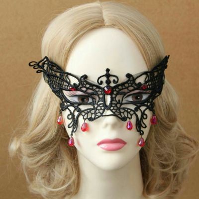 Lace mask named \"supply\"