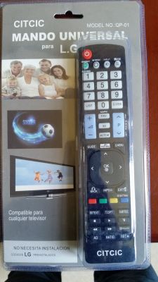 Various LCD TV Remote Control New Blister Packaging LCD TV Remote Control