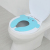 Folding child potty seat