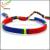 Hand-woven cotton thread winding colorful hand rope