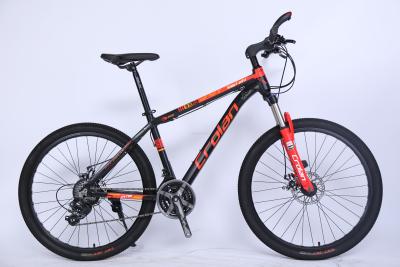 26 - inch mountain bike with stopwatch speed measurement 24 - speed change