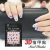 New 3D Stereo Rhinestone Nail Sticker UV Polish Super Bright Decals Nail Stickers