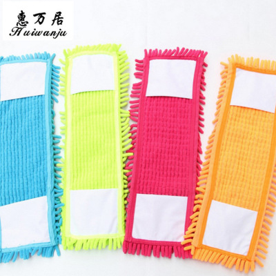 Manufacturer Direct Chenille mop replacement head flat drag replacement head accessories wholesale