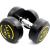 Hu Jun high-grade rubber dumbbells dedicated gymnasium (275kg / set) HJ-A056