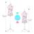 Female Torso Body Mannequin Form Dress Display with Wood Tripod Stand Pinnable Size
